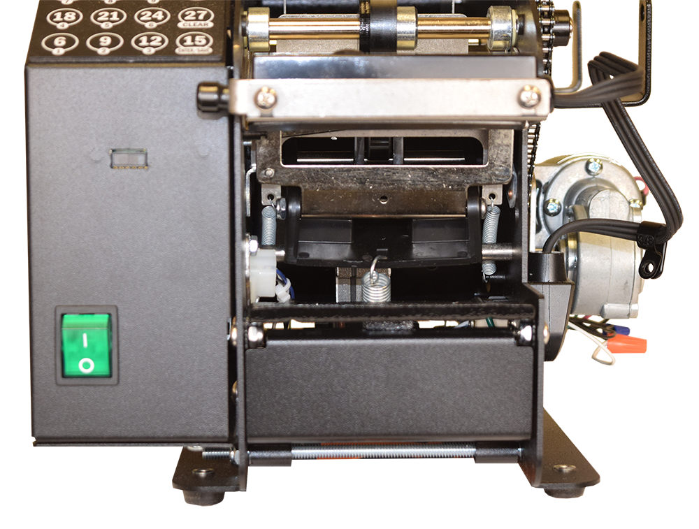 Phoenix electronic dispenser front view parts illustration